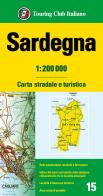 Sardegna 1:200.000 edito da Touring