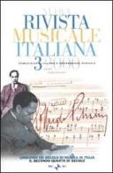Nuova rivista musicale italiana (2000) vol.3 edito da Rai Libri