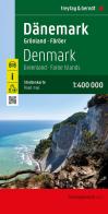 Danimarca 1:400.000 edito da Freytag & Berndt