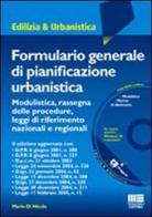 Formulario generale di pianificazione urbanistica di Mario Di Nicola edito da Maggioli Editore