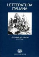 Letteratura italiana vol. 3.2 edito da Einaudi