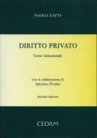 Diritto privato. Corso istituzionale edito da CEDAM