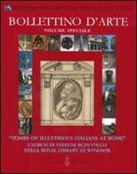 «Tombs of illustrious italians at Rome». L'album di disegni RCIN 970334 della Royal Library di Windsor edito da Olschki