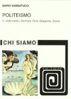 Politeismo vol.2 di Dario Sabbatucci edito da Bulzoni