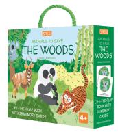 The woods. Animals to save. Ediz. a colori. Con 28 Memory cards di Jessica Martinello edito da Sassi