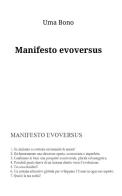 Manifesto evoversus di Uma Bono edito da StreetLib