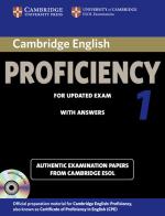 Cambridge English Practice Tests: Proficiency 1. Self-Study Pack. Student's book with Answers. Con 2 CD-Audio edito da Cambridge