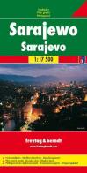 Sarajevo 1:17.500 edito da Freytag & Berndt