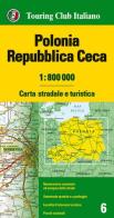 Polonia, Repubblica Ceca 1:800.000. Carta stradale e turistica. Ediz. multilingue edito da Touring