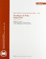 Posidippo di Pella. Epigrammi (P. Mil. Vogl. VIII 309). Con 2 CD-ROM edito da LED Edizioni Universitarie