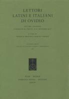 Lettori latini e italiani di Ovidio. Atti del convegno, Università di Torino, 9-10 novembre 2017 edito da Fabrizio Serra Editore