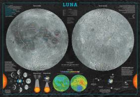 Luna. Geoposter edito da Libreria Geografica
