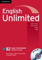 English Unlimited. Level B2 Teacher's Pack di Alex Tilbury, David Rea, Leslie A. Hendra edito da Cambridge