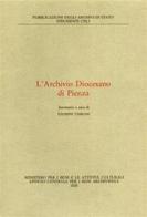 L'archivio diocesano di Pienza. Inventario edito da Ministero Beni Att. Culturali