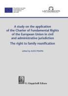 A study on the application of the Charter of Fundamental Rights of European Union in civil and administrative jurisdiction. The right of family reunification edito da Giappichelli