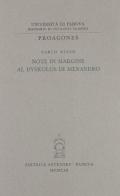 Note in margine al «Dyskolos» di Menandro di Carlo Diano edito da Antenore