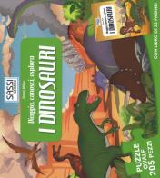 I dinosauri. Viaggia, conosci, esplora. Libro puzzle di Simon Miller edito da Sassi
