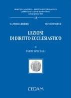 Lezioni di diritto ecclesiastico vol.2 di Manlio Miele, Sandro Gherro edito da CEDAM