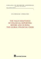 The value relevance of financial reporting before and during the global financial crisis di Luca Fornaciari, Caterina Pesci edito da Giuffrè