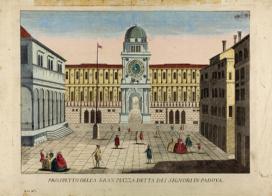 Stampe d'arte. «Prospetto della Gran Piazza dei Signori in Padova» edito da Biblos