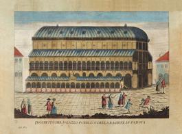 Stampe d'arte «Prospetto del Palazzo Pubblico della Ragione in Padova» edito da Biblos