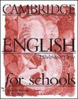 Cambridge english for schools. Workbook. Per la Scuola secondaria di primo grado vol.3 di Andrew Littlejohn, Diana Hicks edito da Loescher