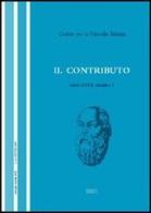 Il contributo (2005) vol.1 edito da Aracne