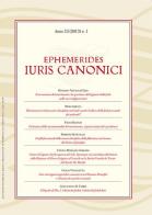 Ephemerides Iuris canonici (2013) vol.1 edito da Marcianum Press