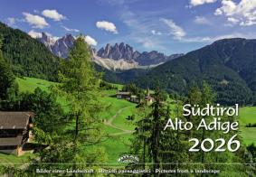 Südtirol Kalender-Alto Adige calendario 2026 edito da Atlas Edizioni