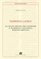 Sapientia latina di Corrado Calvano edito da Lateran University Press
