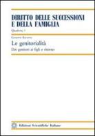La genitorialità di Giuseppe Recinto edito da Edizioni Scientifiche Italiane