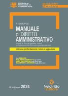 Manuale breve di diritto amministrativo 2024 edito da Neldiritto Editore