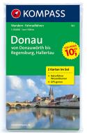 Carta escursionistica e stradale n. 161. Donauwörth bis Regensburg SET. Adatto a GPS. Digital map. DVD-ROM edito da Kompass