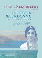 Filosofia della donna vol. 1 di María Zambrano edito da Morcelliana