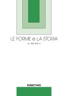Le forme e la storia (2019) vol.2 edito da Rubbettino