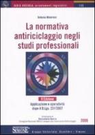 La normativa antiriciclaggio negli studi professionali di Antonio Minervini edito da Edizioni Giuridiche Simone