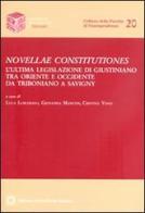 Novellae constitutiones edito da Edizioni Scientifiche Italiane