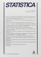 Rivista «Statistica». Anno 62, 2002 vol.4 edito da CLUEB