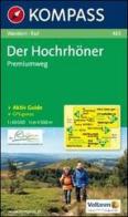 Carta escursionistica e stradale n. 463. Hochrhöner. Adatto a GPS. Digital map. DVD-ROM edito da Kompass