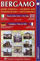 Bergamo. Carta turistica. Ediz. multilingue edito da Edizioni Cart. Milanesi