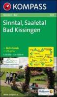 Carta escursionistica e stradale n. 464. Sinntal, Saaletal, Bad Kissingen. Adatto a GPS. Digital map. DVD-ROM edito da Kompass
