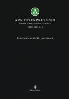 Ars interpretandi (2018) vol.1 edito da Carocci