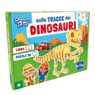 Sulle tracce dei dinosauri. Da grande sarò. Ediz. illustrata. Con puzzle 3D edito da Be Happy