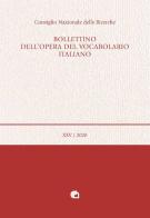 Bollettino dell'opera del vocabolario italiano (2020). Ediz. critica vol.25 edito da Edizioni dell'Orso