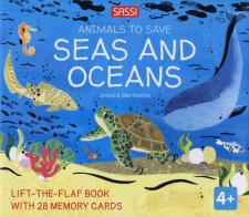Seas and oceans. Animals to save. Con 28 memory cards di Jessica Martinello edito da Sassi
