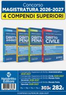 Kit 4 compendi superiori Civile, Penale parte generale e speciale e Amministrativo 2026-2027 di Roberto Garofoli edito da Neldiritto Editore