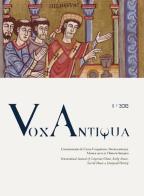 Vox antiqua. Commentaria de cantu gregoriano, musica antiqua, musica sacra et historia liturgica vol.1 edito da Il Prato