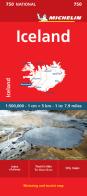 Iceland 1:500.000 edito da Michelin Italiana