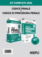 Codice penale + Codice di procedura penale. Kit completo 2026. Con espansione online di Luigi Franchi, Virgilio Feroci, Santo Ferrari edito da Ulrico Hoepli