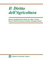 Il diritto dell'agricoltura (2022) vol.2 edito da Edizioni Scientifiche Italiane